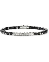 John Hardy - Heishi Onyx Bracelet - Lyst