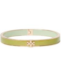 Tory Burch - Mittelgroßes Icon Emaille-Armband - Lyst