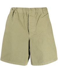 Barbour - Elasticated-waist Cotton Bermuda Shorts - Lyst
