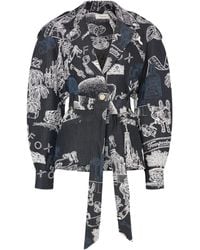 Temperley London - Chaqueta con cinturón - Lyst