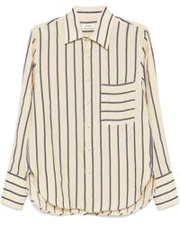 Sandro - Striped Shirt - Lyst