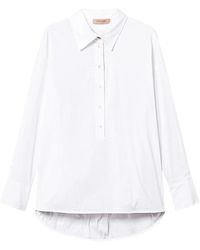Twinset - Poplin Blouse - Lyst