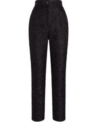 Dolce & Gabbana - Dna Brocade Trousers - Lyst