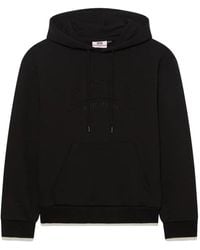 Gcds - Felpa Con Cappuccio E Logo Goffrato - Lyst