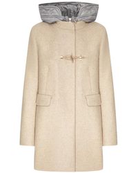 Fay - Toggle-Fastening Detachable-Hood Coat - Lyst
