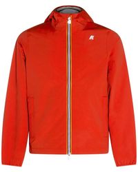 K-Way - Jack Logo-Detail Hooded Jacket - Lyst