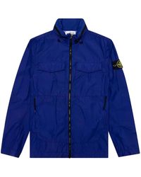 Stone Island - Compass-Badge Flap-Pockets Jacket - Lyst