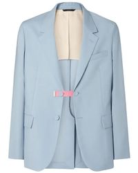 Fendi - Button-Fastening Blazer - Lyst