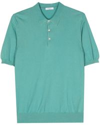 Boglioli - Fine-knit Cotton Polo Shirt - Lyst