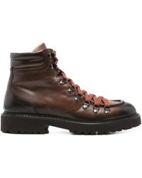 Doucal's - レースアップ レザーブーツ - Lyst