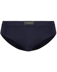 Iceberg - Badehose Mit Logo-Patch - Lyst