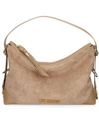Love Moschino - Logo-Appliqué Shoulder Bag - Lyst