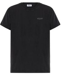 Moschino - Logo-Tape T-Shirt - Lyst