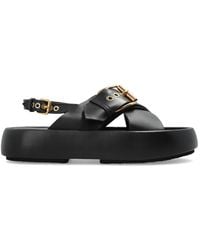 Agl Attilio Giusti Leombruni - Bulle Buckle-Detail Crossover Sandals - Lyst