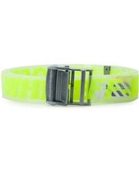 Off-White c/o Virgil Abloh - Industrial Logo Belt - Lyst