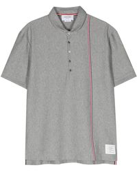 Thom Browne - Poloshirt mit RWB-Streifen - Lyst