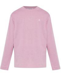 Samsøe & Samsøe - Sadove Long-Sleeve Graphic T-Shirt - Lyst