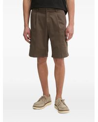 Aeronautica Militare - Pleated Cargo Shorts - Lyst