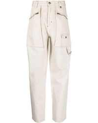 Isabel Marant - Pantalones ajustados con bolsillos de cremallera - Lyst