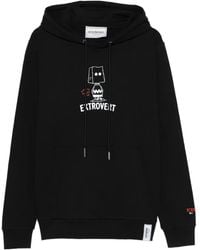 Iceberg - Graphic-Print Cotton Hoodie - Lyst
