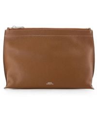 A.P.C. - Neige Clou Pouch - Lyst
