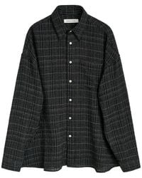 sunflower - Check-Pattern Button-Down Shirt - Lyst