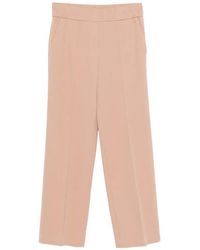 Marc Cain - Elasticated-Waistband Trousers - Lyst