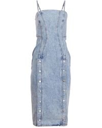 Fleur du Mal - Robe En Jean - Lyst