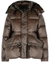Sacai - Nylon Puffer Down Jacket - Lyst