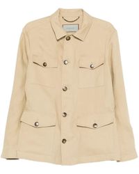 Canali - Jacke mit Klappentasche - Lyst