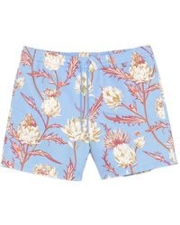 Loewe - Printed Swim Shorts - Lyst