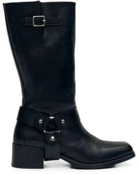 Alohas - Buckle-Detail Harness Boots - Lyst