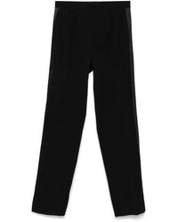 CASABLANCA - Pleated Side-Stripe Trousers - Lyst
