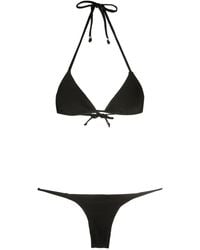 Amir Slama - Halterneck Tie-Fastening Bikini - Lyst