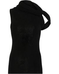 Rick Owens - High-Neck Knitted Top - Lyst