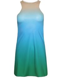 Oséree - Neckholder-Kleid mit Farbverlauf - Lyst
