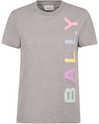 Bally - T-shirt con stampa - Lyst