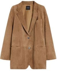 Weekend by Maxmara - スエード シングルジャケット - Lyst