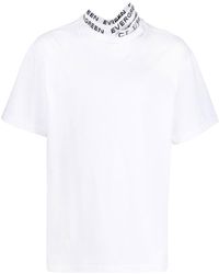 Y. Project - T-Shirt mit Kragen im Layering-Look - Lyst