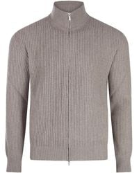 Lardini - Pullover mit Stehkragen - Lyst