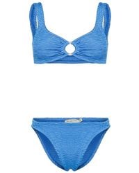 Paramidonna - Irina Seersucker Bikini - Lyst