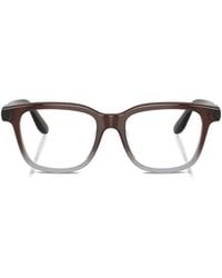 Brunello Cucinelli - Rectangle-Frame Glasses - Lyst