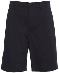 Amaranto - Pleated-Detail Shorts - Lyst