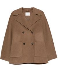 JOSEPH - Flavia Double-Breasted Coat - Lyst