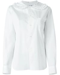 Comme des Garçons - Peter Pan Collar Blouse - Lyst