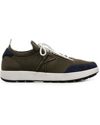 Kiton - Gestrickte Sneakers Mit Einsatz - Lyst