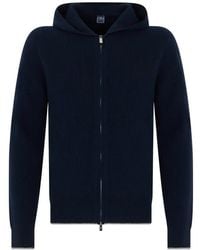 Fedeli - Sudadera Con Capucha Y Cremallera - Lyst
