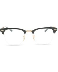 Ray-Ban - Clubmaster Square-Frame Glasses - Lyst