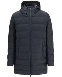Herno - Cappotto Trapuntato Con Cappuccio - Lyst