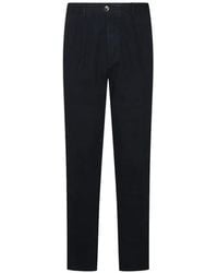 Incotex - Herringbone-Weave Straight-Leg Trousers - Lyst